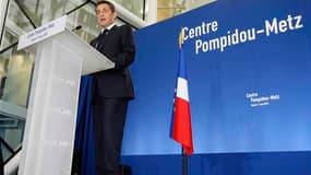 Nicolas Sarkozy a inauguré mardi le nouveau centre de Pompidou de Metz, un musée qui représente selon lui l'enjeu d'une "nouvelle renaissance pour la Lorraine" en même temps qu'un "acte culturel fort". /Photo prise le 11 mai 2010/REUTERS/Jacques Brinon/Po