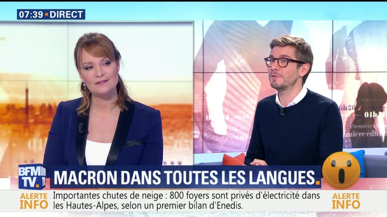 La communication Macron dans toutes les langues La communication Macron dans toutes les langues