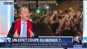 ÉDITO – L’euphorie du Mondial ne profite "pas autant" à Macron qu’à Chirac