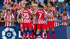 Célébration Atlético Madrid