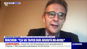 Stéphane Troussel: "Il faut urgemment accélérer la vaccination dans les départements où l'épidémie fait rage"