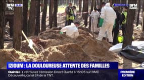 Guerre en Ukraine: la fosse d'Izioum révèle ses douloureux secrets