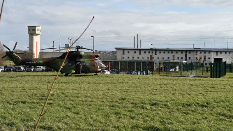 Un détenu radicalisé a agressé deux surveillants à la prison de Condé-sur-Sarthe le 5 mars.