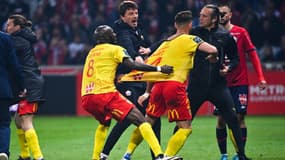 Gradit fou de rage auprès de Sanches lors de Lille-Lens