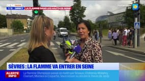 "Je ne risque de la voir qu'une fois dans ma vie": à Sèvres, l'attente est forte avant le passage de la flamme olympique