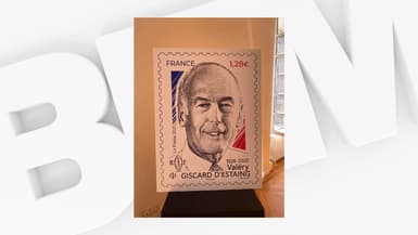 Un timbre à l'effigie de Valéry Giscard d'Estaing dévoilé dans son fief au Puy-de-Dôme