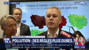 François de Rugy annonce un "déclenchement de la circulation différenciée beaucoup plus rapide"