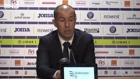 Leonardo Jardim : "Aujourd'hui les choses n'ont pas marché"