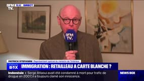 Immigration: "La démarche de Bruno Retailleau n'a rien à voir avec l'idéologie", assure Patrick Stefanini (représentant spécial du ministre de l'Intérieur)