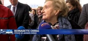 Bernadette Chirac: "Mon mari va bien", " il n'y pas lieu de s'inquiéter pour le moment"