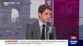 Fermeture des écoles: "On a conscience que cela va être difficile pour les parents, c'est un effort qu'il nous faut faire dans ce moment charnière dans la lutte contre l'épidémie" - Gabriel Attal