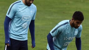 Karim Benzema et Nabil Fekir