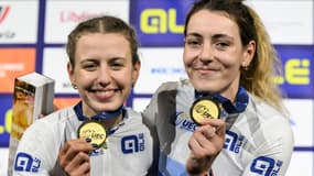 Valentine Fortin et Marion Borras titrées en madison aux championnats d'Europe de cyclisme sur piste, 14 janvier 2024