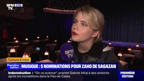 Victoires de la musique: Zaho de Sagazan "ravie" de ses 5 nominations