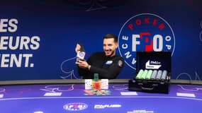 Étienne Silva de Oliveira vainqueur du Main Event FPO à Gujan-Mestras