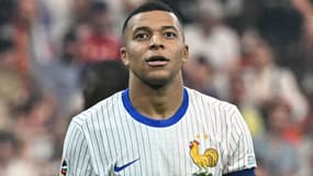 Kylian Mbappé lors de France-Espagne le 9 juillet 2024
