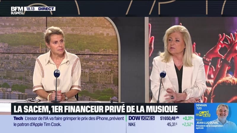 Cécile Rap-Veber (Sacem) : La Sacem, 1er financeur privé de la musique - 18/06