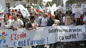 Les syndicats d'enseignants appellent à une nouvelle mobilisation jeudi 4 avril.