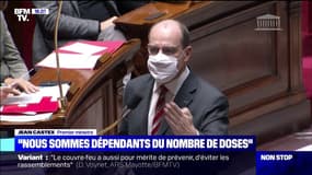 "Nous sommes dépendants du nombre de doses": Jean Castex répond aux députés sur les vaccins