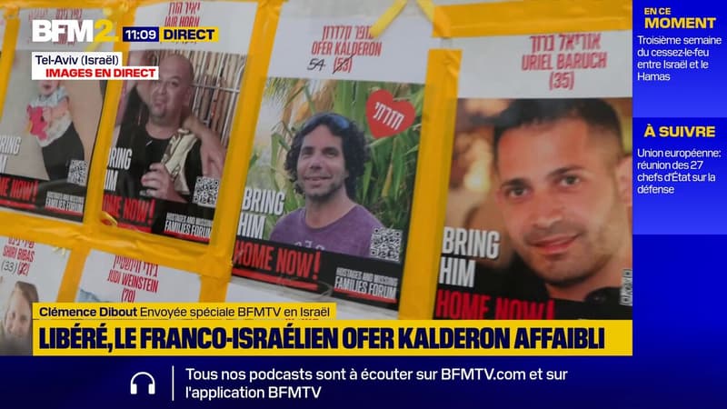 Retour sur la libération de trois otages ce samedi, dont le Franco-israélien Ofer Kalderon