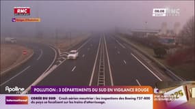 Pollution: 3 départements en alerte rouge