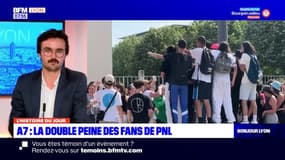 Camion renversé sur l'A7 et concert de PNL à Lyon annulé, la double peine des fans