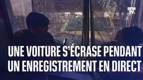 Une voiture s’écrase pendant l’enregistrement en direct d’un podcast aux États-Unis