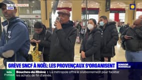 Grève SNCF: à Marseille, la galère des voyageurs