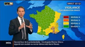La météo pour ce lundi - 13/10