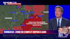 Quel rapport de force entre Ukrainiens et Russes dans le Donbass ? BFMTV répond à vos questions