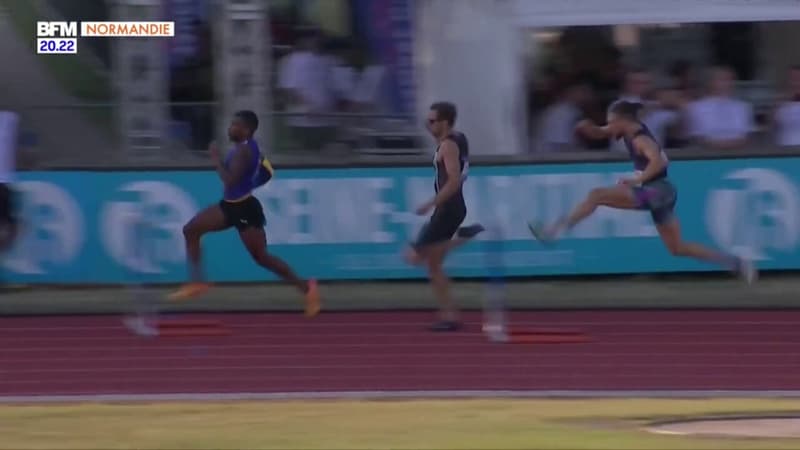 Meeting de Sotteville-lès-Rouen: le Français Wilfried Happio remporte le 400 m haies