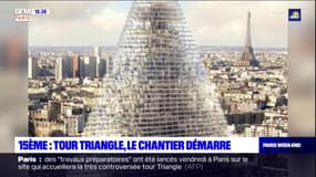 Tour Triangle: lancement de "travaux préparatoires", le maire du XVe dénonce un projet qui "n'a aucun sens" 