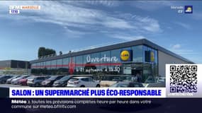 Salon-de-Provence: un supermarché Lidl plus éco-responsable