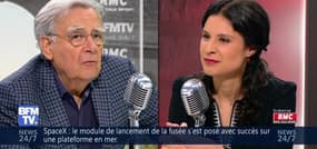 Bernard Pivot face à Apolline de Malherbe en direct