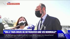 Édouard Philippe: "Je serai très attentif à ce que dira le Premier ministre ce soir"