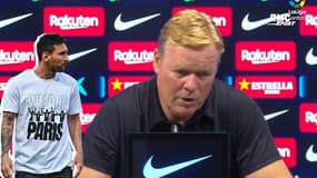 Barça: Koeman "préfèrerait quand même avoir Messi"