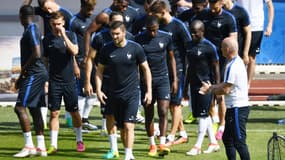 Les Bleus en mode commando, à la veille de la finale face au Portugal