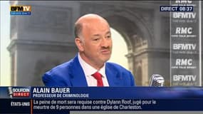 Alain Bauer face à Jean-Jacques Bourdin en direct