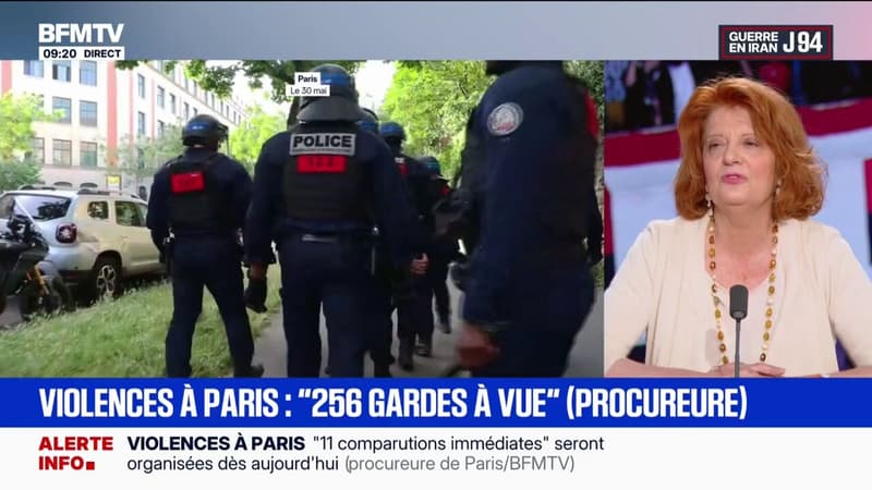Débordements après le sacre du PSG: Laure Beccuau, procureure de la République de Paris, dénonce “des phénomènes de chaos”
