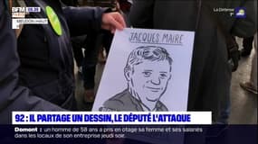 Meudon: un professeur partage un dessin d'un député favorable à la loi Sécurité globale, l'élu dépose plainte