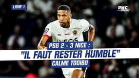 PSG 2-3 Nice : "Il faut rester humble" calme Todibo