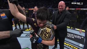 UFC : Moreno fait abandonner Figueiredo et s'empare de la ceinture des mouches 
