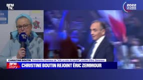 Story 4: "C'est une grande joie de soutenir Éric Zemmour", Christine Boutin - 06/12