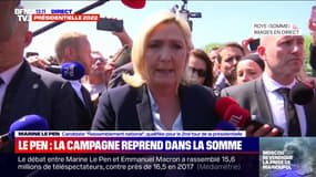 Marine Le Pen: "J'ai toutes mes chances de gagner" le second tour de l'élection présidentielle