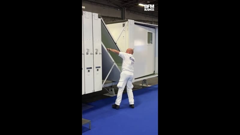 Salon SantExpo: un hôpital en kit