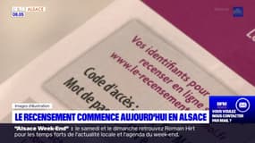 Alsace: coup d'envoi de la campagne de recensement