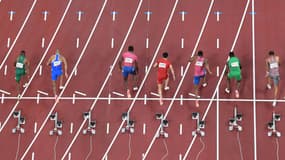 La finale du 100m aux JO de Tokyo 2021