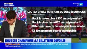 Ligue des champions: la billetterie ouvre ce mercredi pour le LOSC