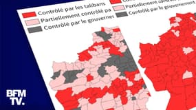 CARTE. Afghanistan : visualisez comment les talibans ont pris le pouvoir en quelques mois