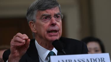 William Taylor, le plus haut diplomate de l'ambassade des Etats-Unis à Kiev, auditionné par le Congrès le 13 novembre 2019